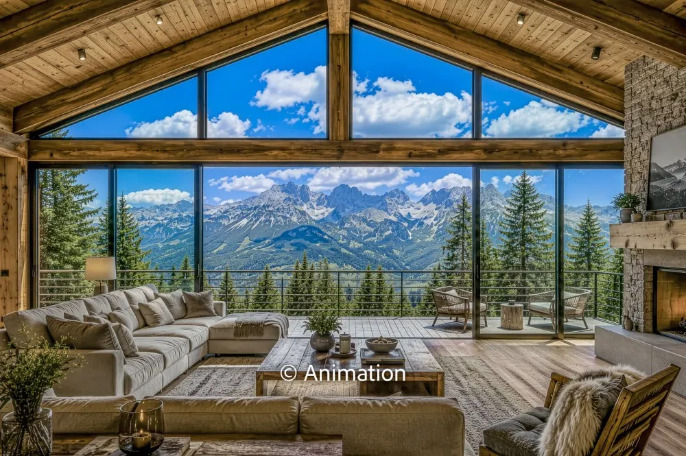 KITZIMMO-Freizeitwohnsitz mit unverbautem Kaiserblick - Ski in / Ski out - Immobilien Ellmau.