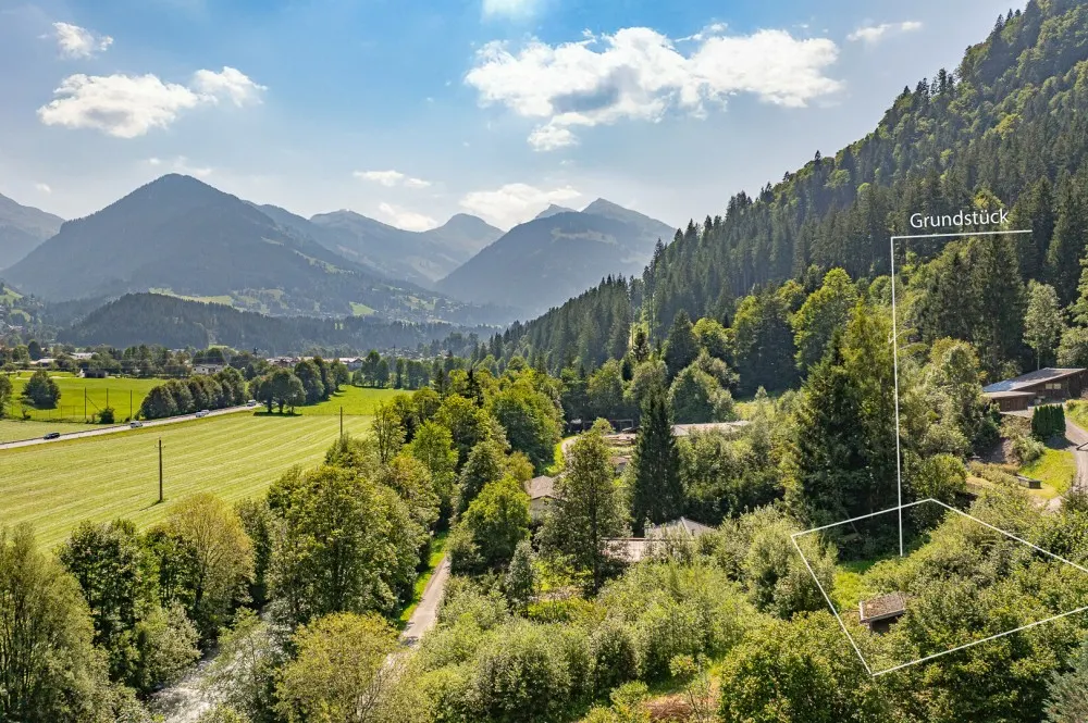 KITZIMMO-Grundstück für Einheimische in sonniger Ruhelage kaufen - Immobilien Kitzbühel.-1