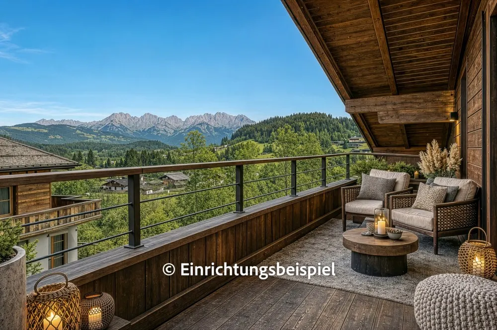 KITZIMMO-Dachgeschosswohnung an der Skipiste mit Kaiserblick kaufen - Immobilien Kitzbühel.-5