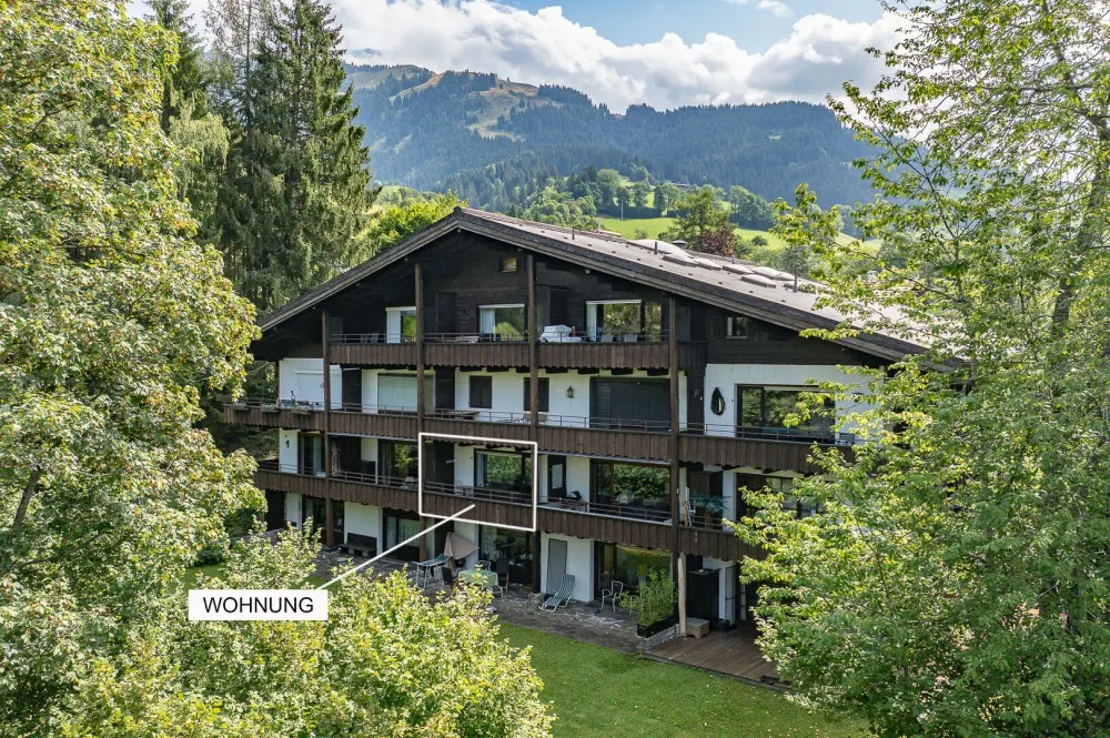 KITZIMMO-Exklusiver Freizeitwohnsitz in Ruhelage auf der Bichlalm - Immobilien Kitzbühel.