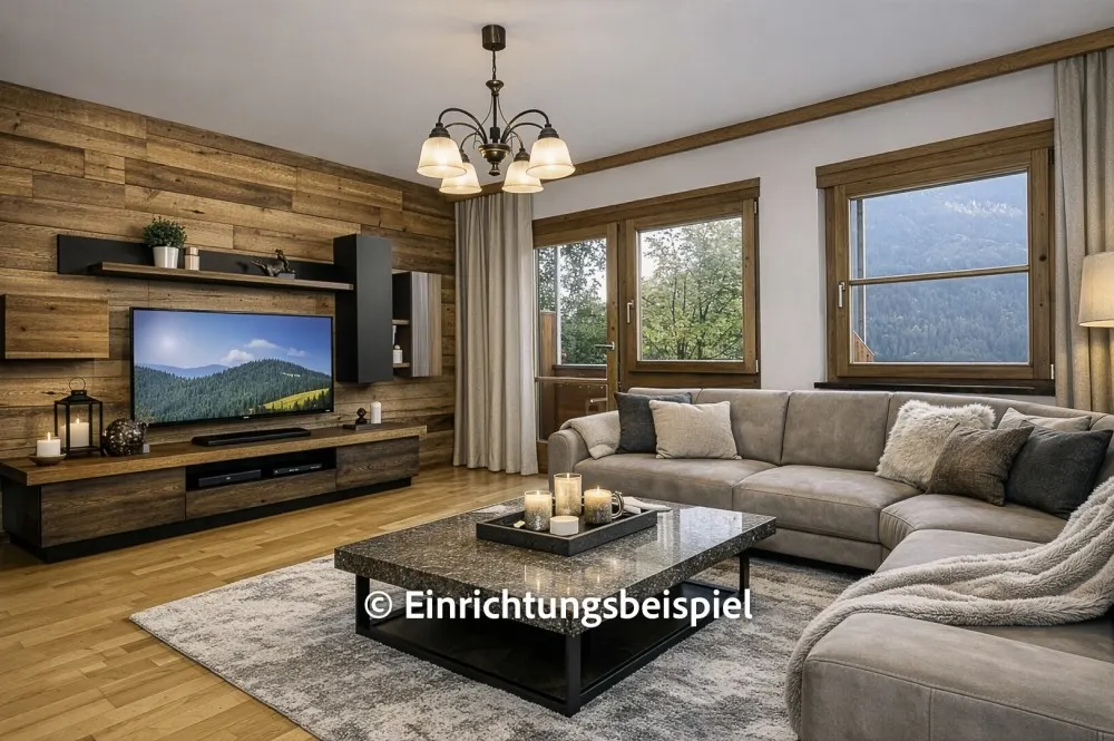KITZIMMO-Wohnung in Ruhelage am Sonnberg mit schönem Ausblick - Immobilien Kirchberg.