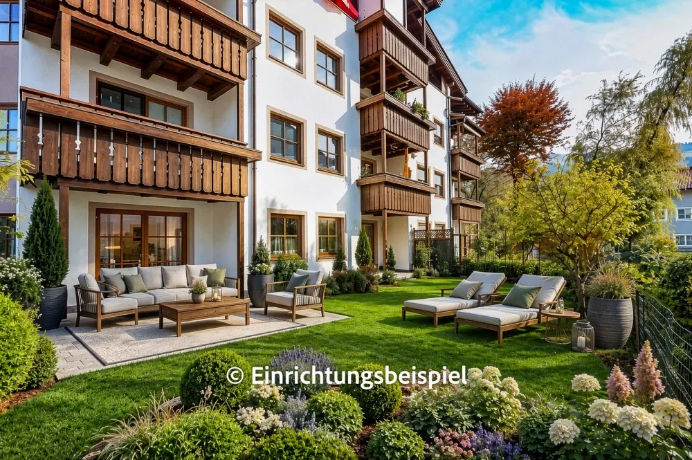 KITZIMMO-Gartenwohnung in zentraler Ruhelage kaufen - Immobilien Kirchberg.-2