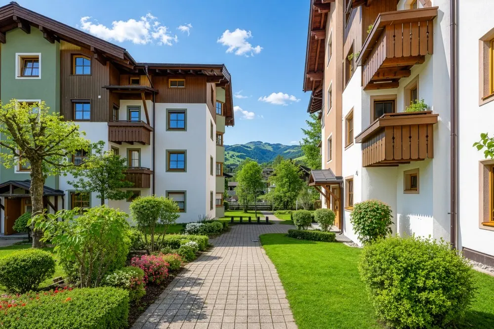 KITZIMMO-Gartenwohnung in zentraler Ruhelage kaufen - Immobilien Kirchberg.