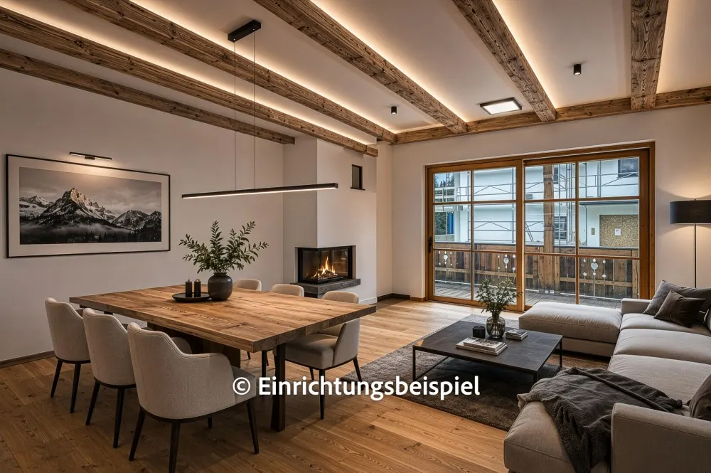 KITZIMMO-exklusive Wohnung in Toplage von Fieberbrunn.