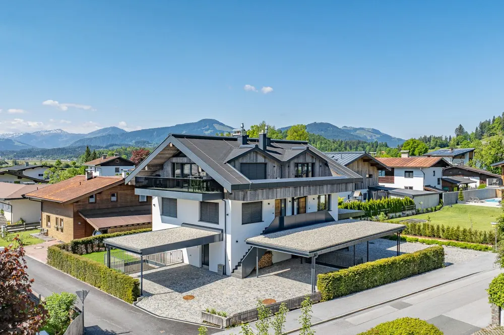 KITZIMMO-Exklusive Neubau-Wohnung in sonniger Toplage - Immobilien St. Johann.