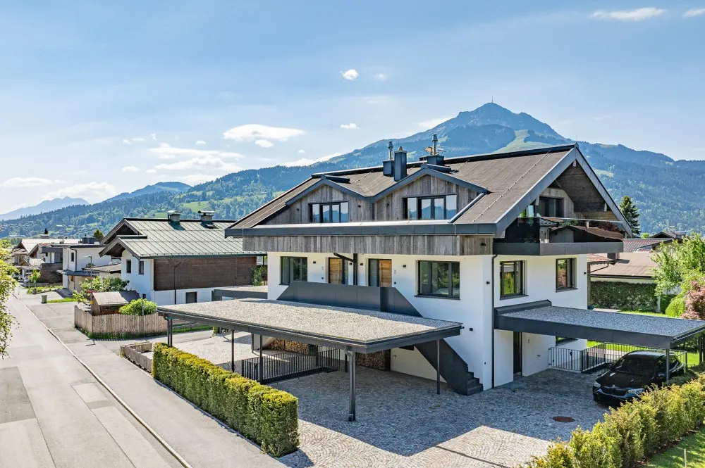 KITZIMMO-Exklusive Neubau-Wohnung in sonniger Toplage - Immobilien St. Johann.