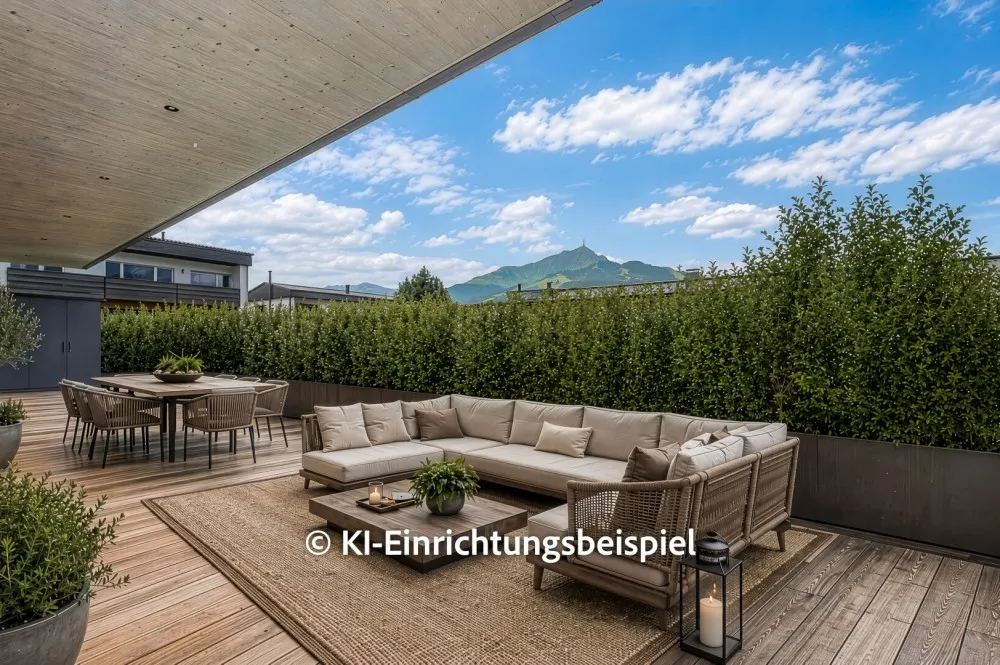 KITZIMMO-Luxus-Penthouse in exklusivem Neubau - Immobilien St. Johann.