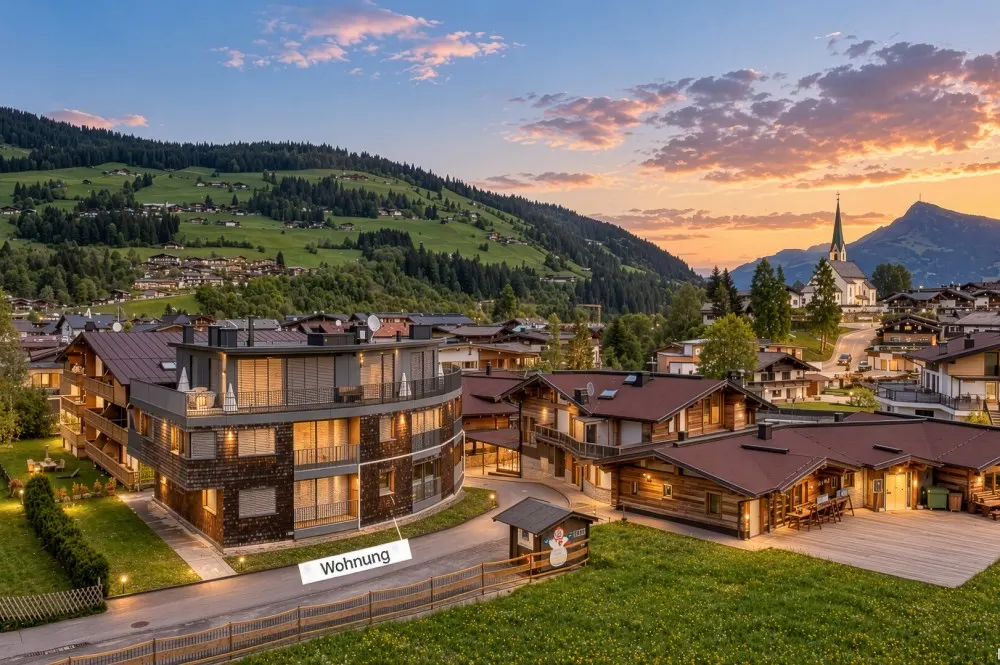 KITZIMMO-Exklusives Ski in / Ski out Apartment in zentraler Lage - Immobilien Kirchberg.-17