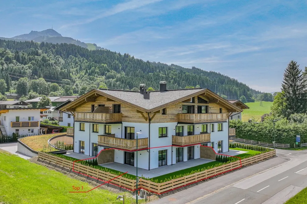 KITZIMMO-Neubauprojekt mit 10 exklusiven Wohnungen kaufen - Immobilien St. Johann.-1