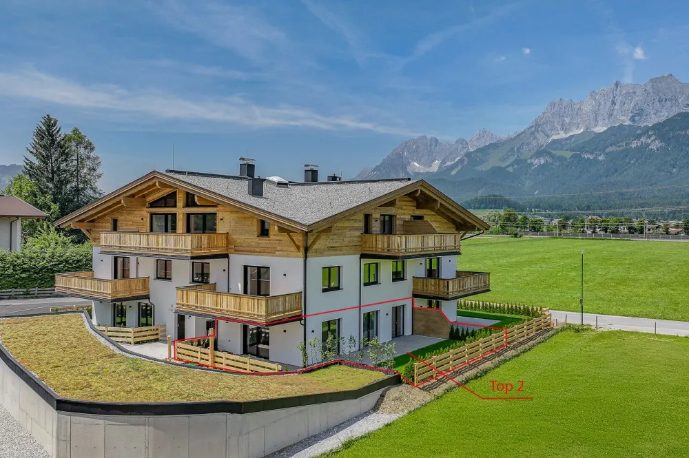 KITZIMMO-Neubauprojekt mit 10 exklusiven Wohnungen kaufen - Immobilien St. Johann.