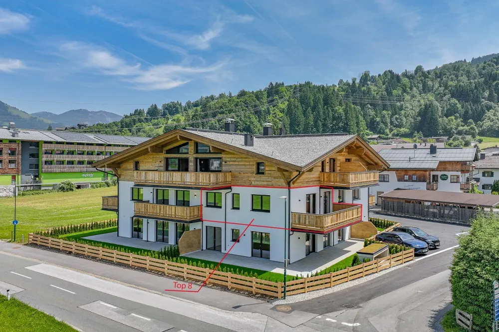 KITZIMMO-Neubauprojekt mit 10 exklusiven Wohnungen kaufen - Immobilien St. Johann.