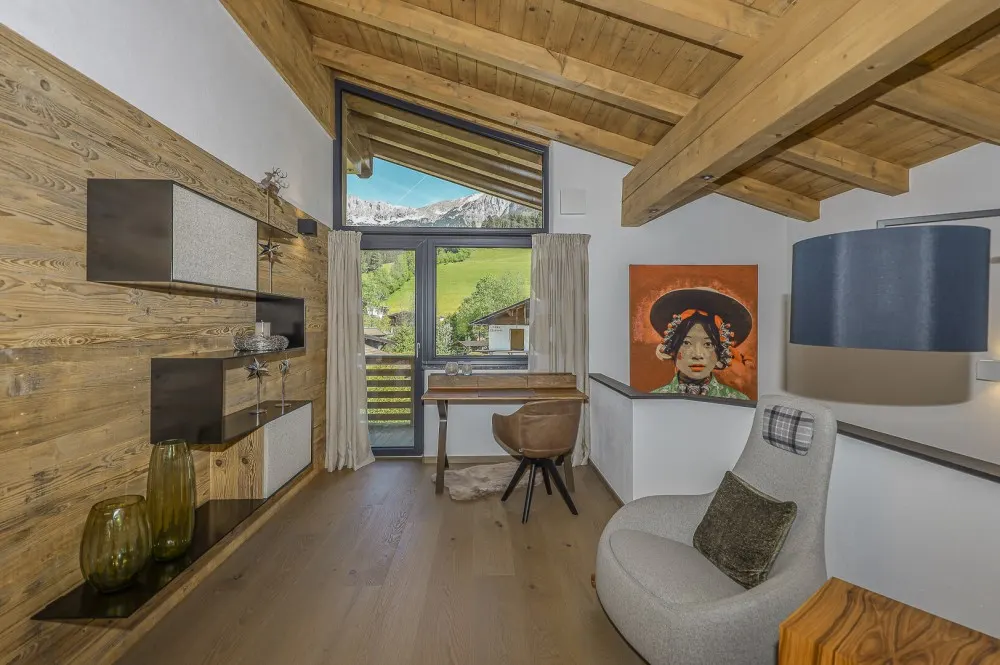 KITZIMMO-Luxuschalet mit Pool und Kaiserblick - Immobilien Ellmau.-9
