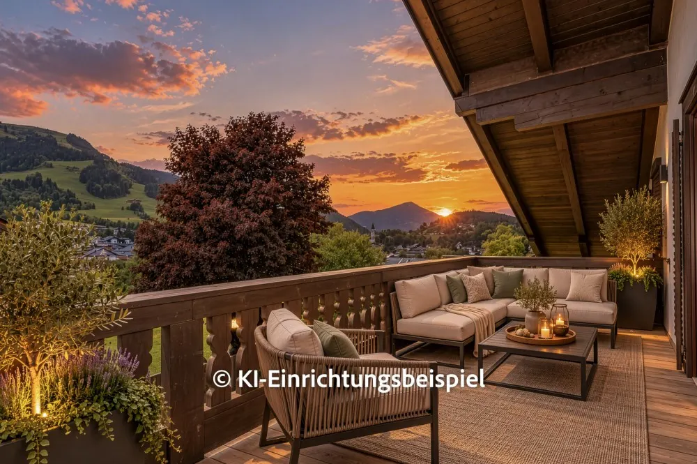 KITZIMMO-Exklusiver Freizeitwohnsitz am Sonnberg mit Panoramablick kaufen - Immobilien Kitzbühel.