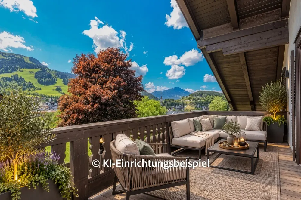 KITZIMMO-Exklusiver Freizeitwohnsitz am Sonnberg mit Panoramablick kaufen - Immobilien Kitzbühel.