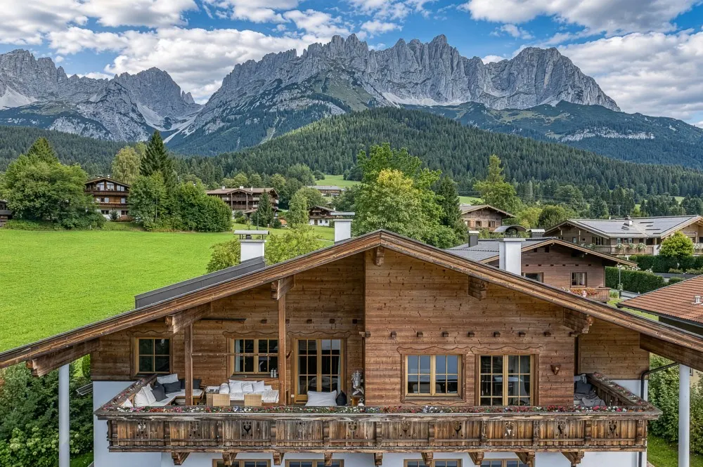 KITZIMMO-Penthouse in sonniger Ruhelage am Fuße des Wilden Kaiser - Immobilien Going.