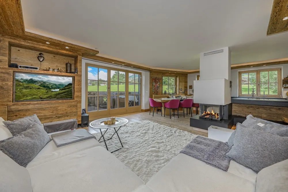 KITZIMMO-Penthouse in sonniger Ruhelage am Fuße des Wilden Kaiser - Immobilien Going.