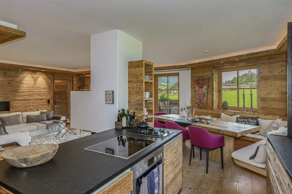 KITZIMMO-Penthouse in sonniger Ruhelage am Fuße des Wilden Kaiser - Immobilien Going.