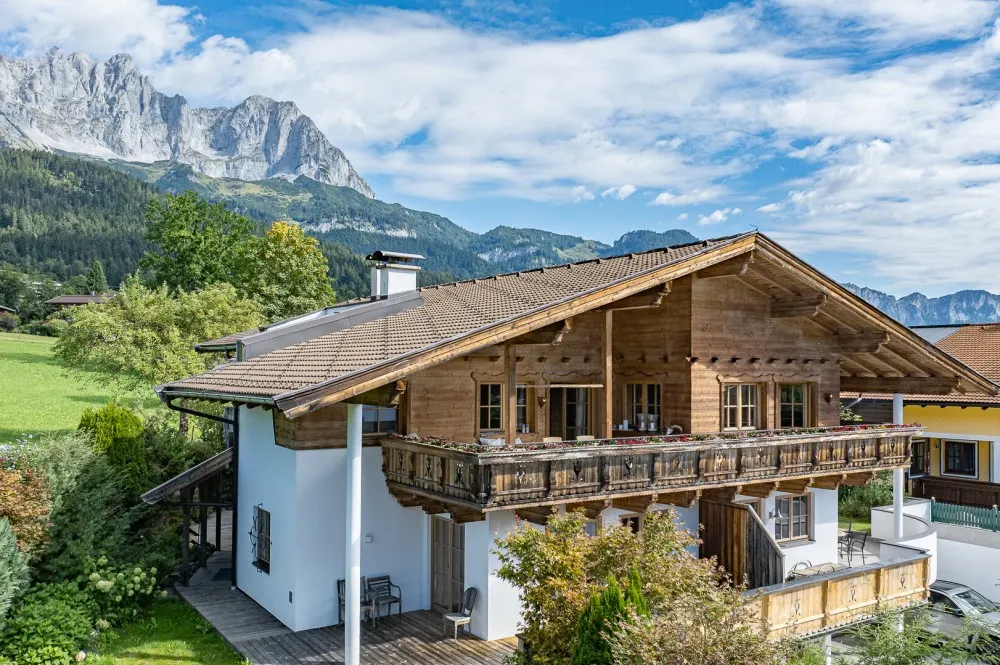 KITZIMMO-Penthouse in sonniger Ruhelage am Fuße des Wilden Kaiser - Immobilien Going.