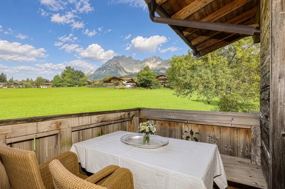 KITZIMMO-Penthouse in sonniger Ruhelage am Fuße des Wilden Kaiser - Immobilien Going.
