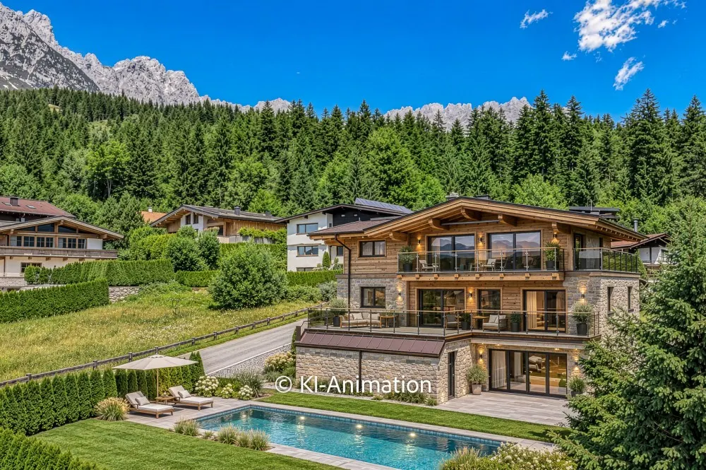 KITZIMMO-Neubauvilla in sonniger Top-Ruhelage kaufen - Immobilien Ellmau am Wilden Kaiser.-42