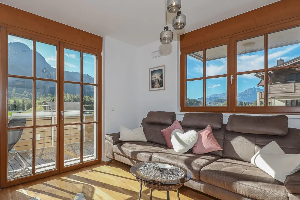 KITZIMMO-Hochwertige Mietwohnung mit Kaiserblick - Immobilien Kitzbühel.