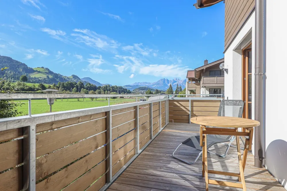 KITZIMMO-Hochwertige Mietwohnung mit Kaiserblick - Immobilien Kitzbühel.