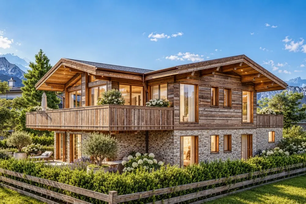 KITZIMMO-Grundstück mit Baugenehmigung für eine Luxusvilla - Immobilien St. Johann.-3