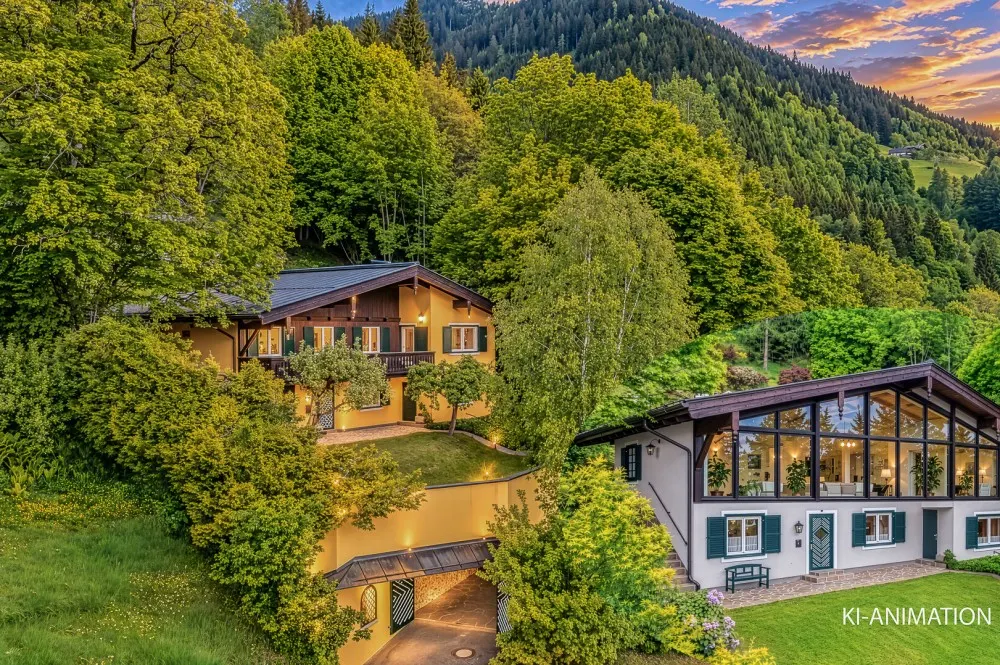 KITZIMMO-Landhaus mit Panoramablick und 1.883 m² Grundstück kaufen - Immobilien Zell am See.-25
