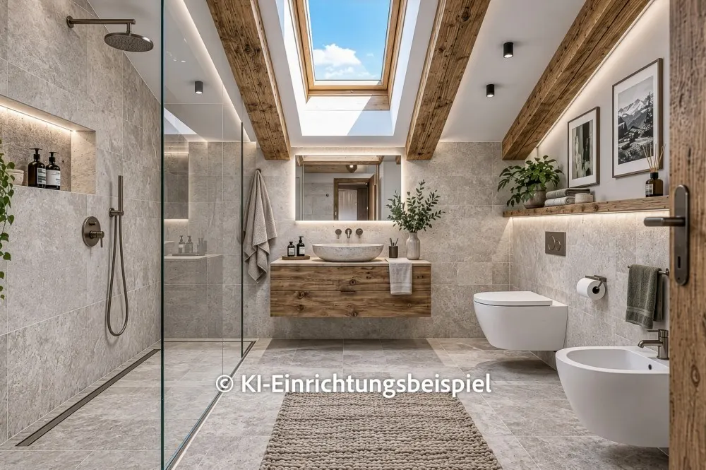 KITZIMMO-Dachgeschosswohnung in Ruhelage mit Kaiserblick kaufen - Immobilien Oberndorf.-7