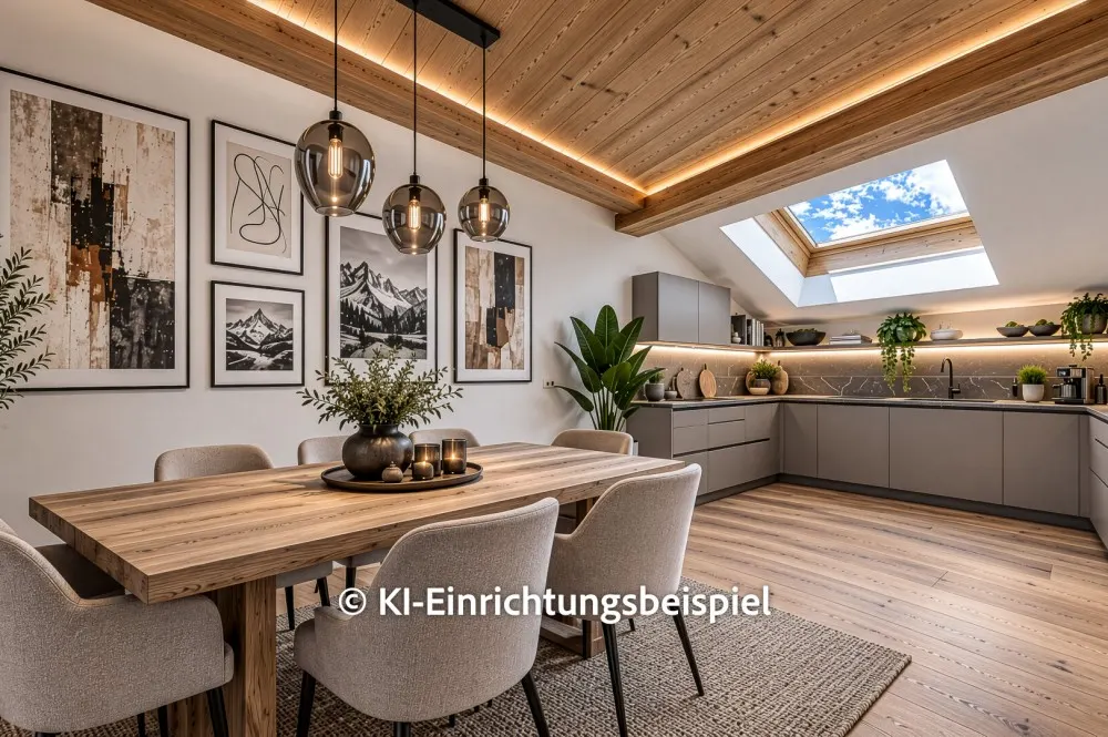 KITZIMMO-Dachgeschosswohnung in Ruhelage mit Kaiserblick kaufen - Immobilien Oberndorf.-3
