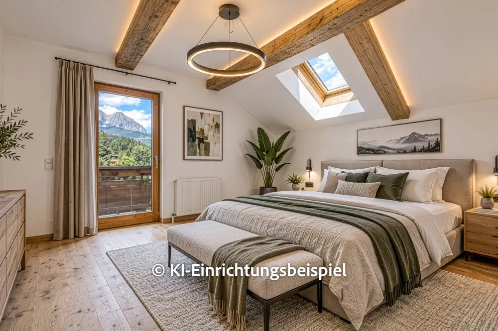 KITZIMMO-Dachgeschosswohnung in Ruhelage mit Kaiserblick kaufen - Immobilien Oberndorf.-5