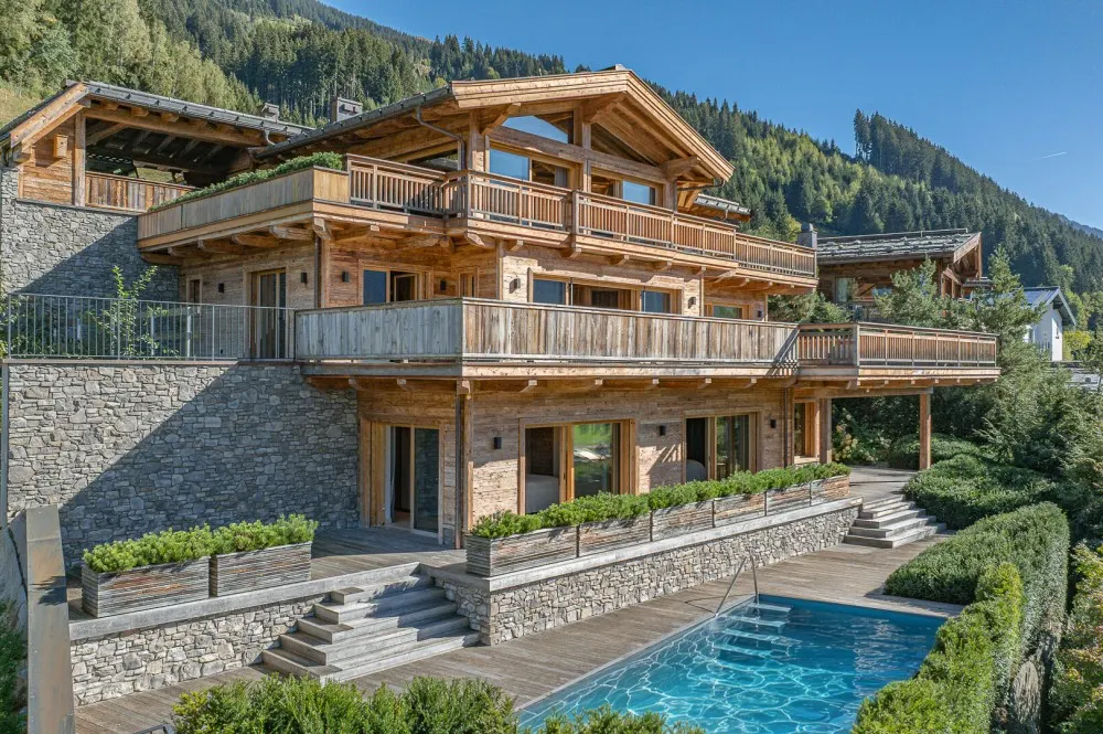 KITZIMMO-Summit View – High-End-Chalet mit endlosem Weitblick - Immobilien Jochberg.