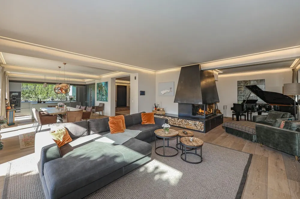KITZIMMO-Prime Living – Exklusive Villa mit Pool & Panoramablick in Toplage - Immobilien Kitzbühel.