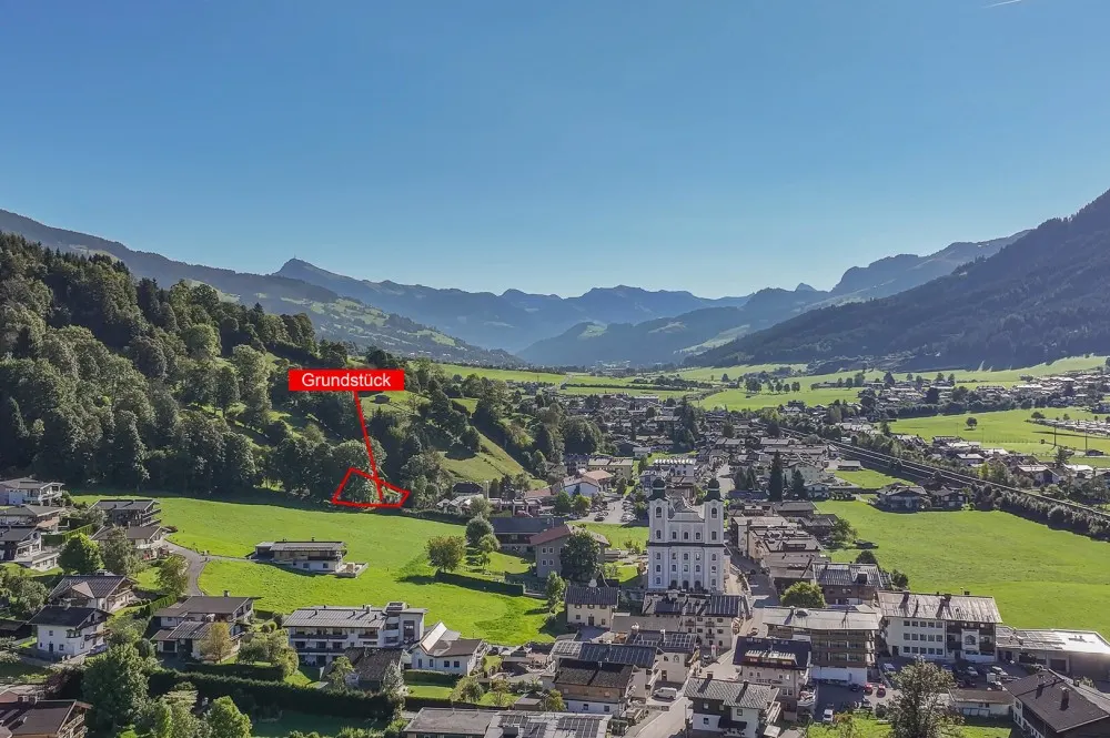 KITZIMMO-Baugrundstück in guter Lage allerdings ohne Zufahrt - Immobilien Brixen.