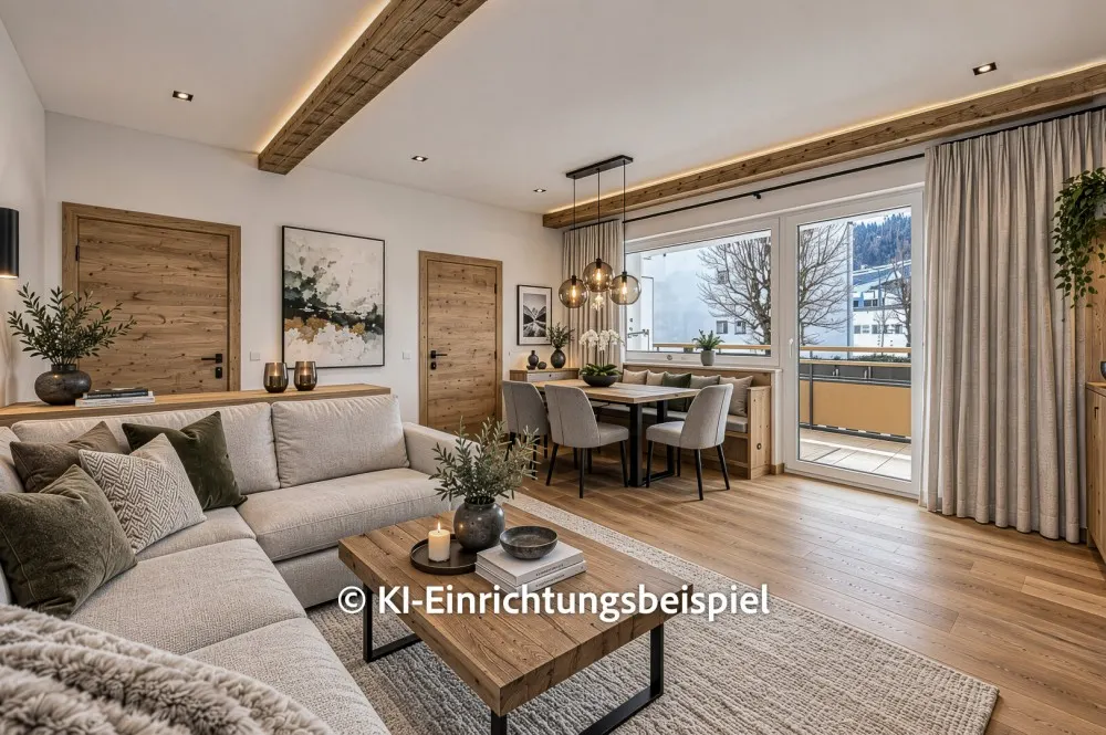 KITZIMMO-gemütliche 3-Zimmerwohnung in zentrumsnaher Ruhelage - Immobilien Kitzbühel.-5-2