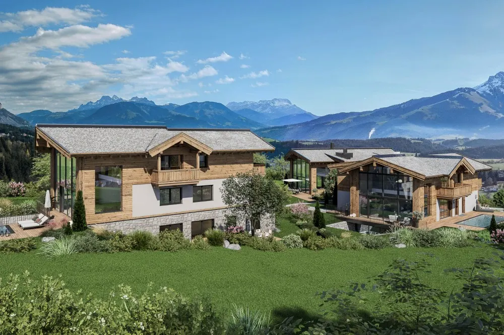 KITZIMMO-Luxus-Neubauchalet mit touristischer Widmung - Immobilien Going.