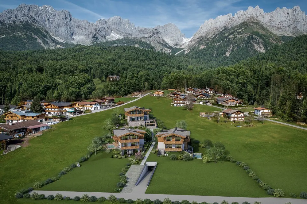 KITZIMMO-Luxus-Neubauchalet mit touristischer Widmung - Immobilien Going.