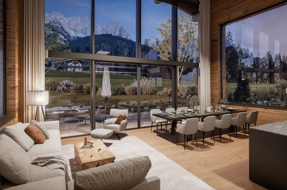 KITZIMMO-Luxus-Neubauchalet mit touristischer Widmung - Immobilien Going.