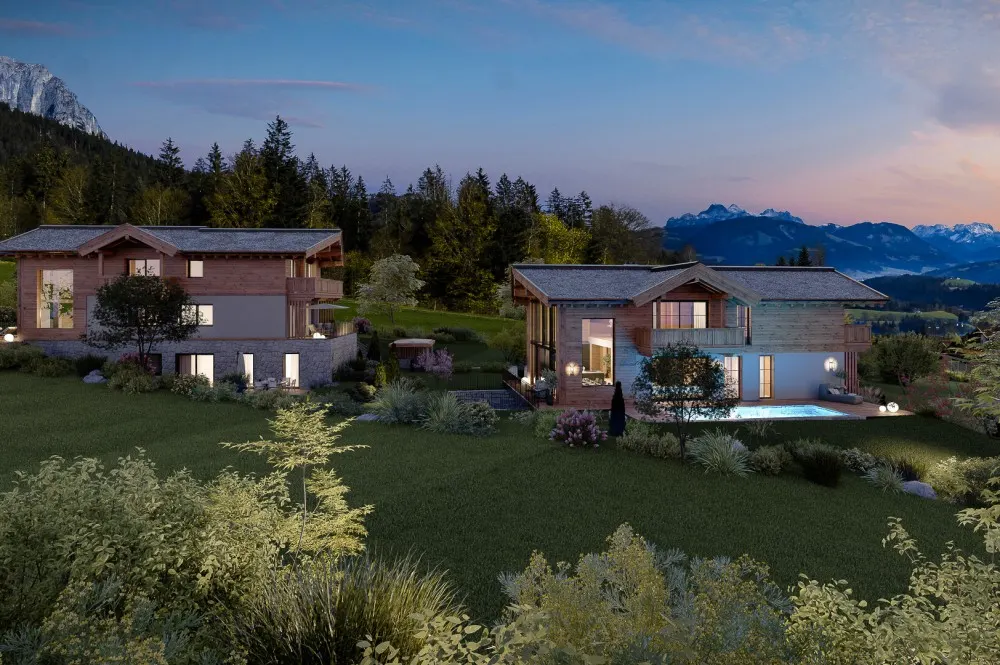 KITZIMMO-Luxus-Neubauchalet mit touristischer Widmung - Immobilien Going.