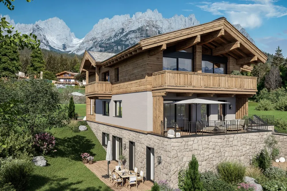 KITZIMMO-Luxus-Neubauchalet mit touristischer Widmung - Immobilien Going.