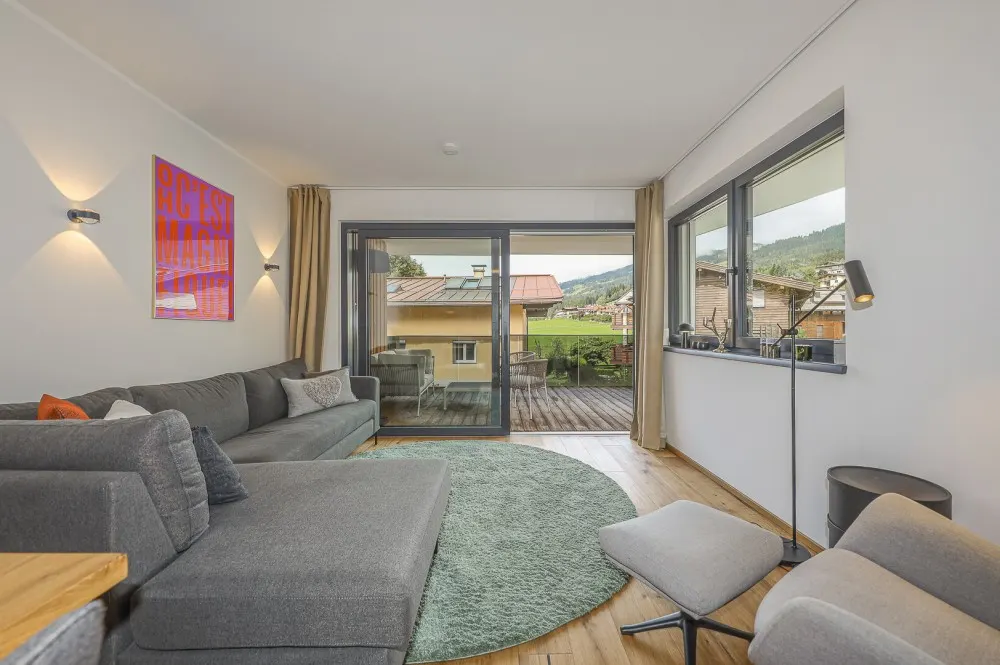 KITZIMMO-Terrassenwohnung in exklusivem Neubau am Fuße des Sonnbergs - Immobilien Kirchberg.