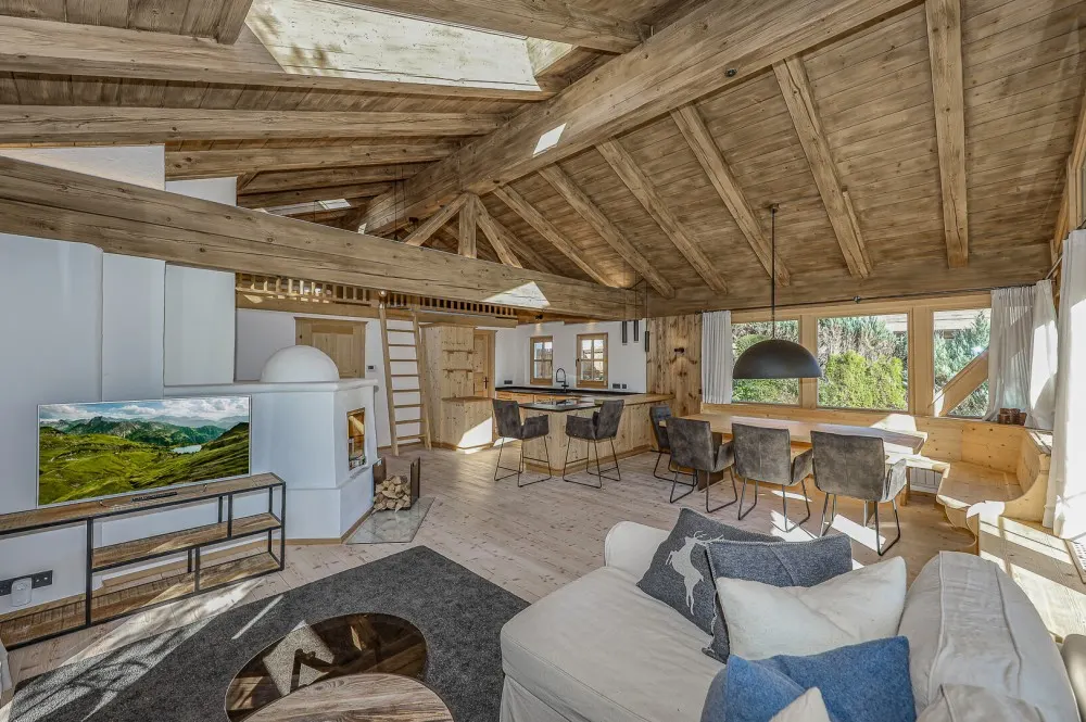 KITZIMMO-Exklusives Ski in / Ski out Chalet mit Kaiserblick - Immobilien Ellmau.