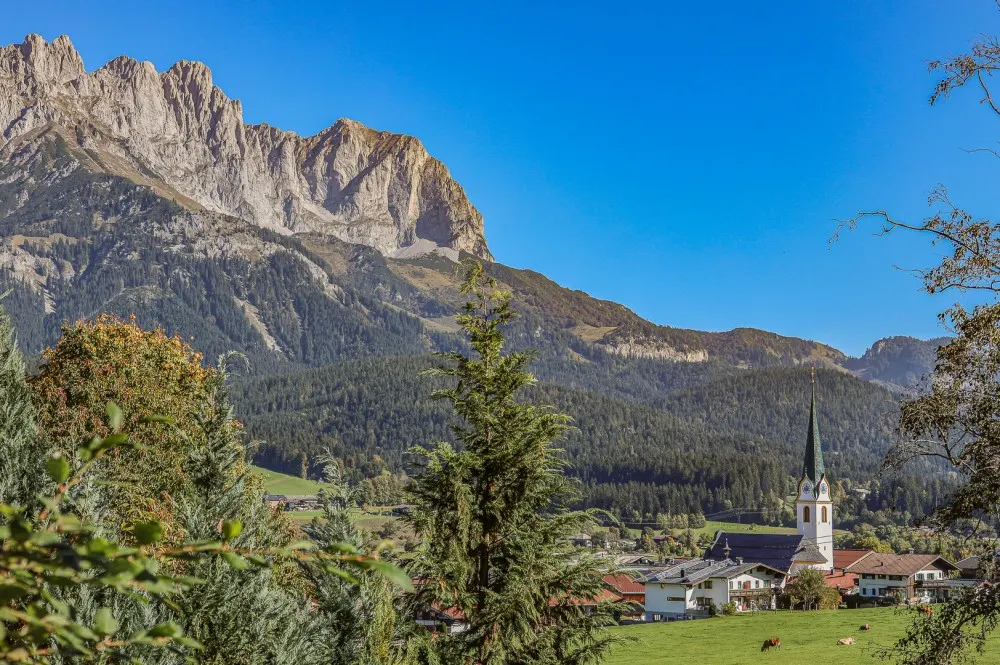 KITZIMMO-Exklusives Ski in / Ski out Chalet mit Kaiserblick - Immobilien Ellmau.