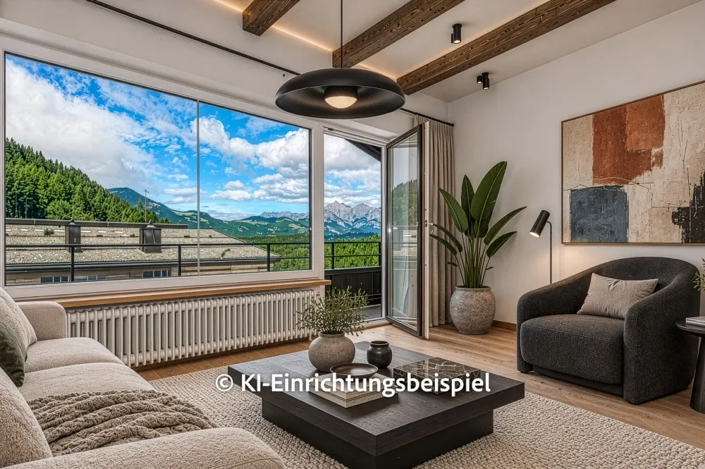 KITZIMMO-Dachgeschosswohnung an der Skipiste mit Kaiserblick kaufen - Immobilien Kitzbühel.-5-21