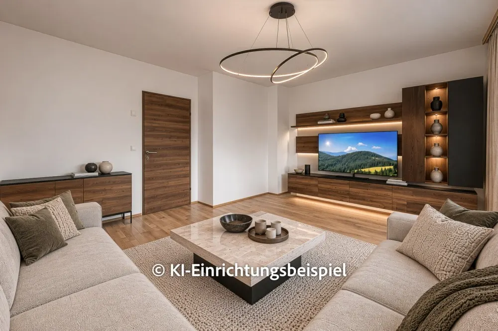 KITZIMMO-Wohnung in Ruhelage am Sonnberg mit schönem Ausblick - Immobilien Kirchberg.-18-2-23