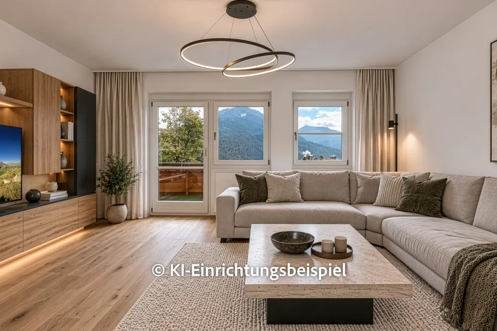 KITZIMMO-Wohnung in Ruhelage am Sonnberg mit schönem Ausblick - Immobilien Kirchberg.-18-2-27