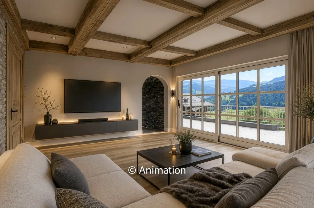 KITZIMMO-Landhaus mit Weitblick in sonniger Ruhelage - Immobilien Kirchberg kaufen.