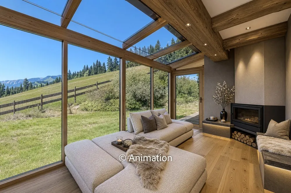 KITZIMMO-Landhaus mit Weitblick in sonniger Ruhelage - Immobilien Kirchberg kaufen.