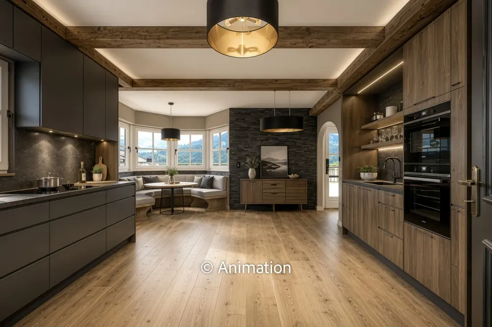 KITZIMMO-Landhaus mit Weitblick in sonniger Ruhelage - Immobilien Kirchberg kaufen.
