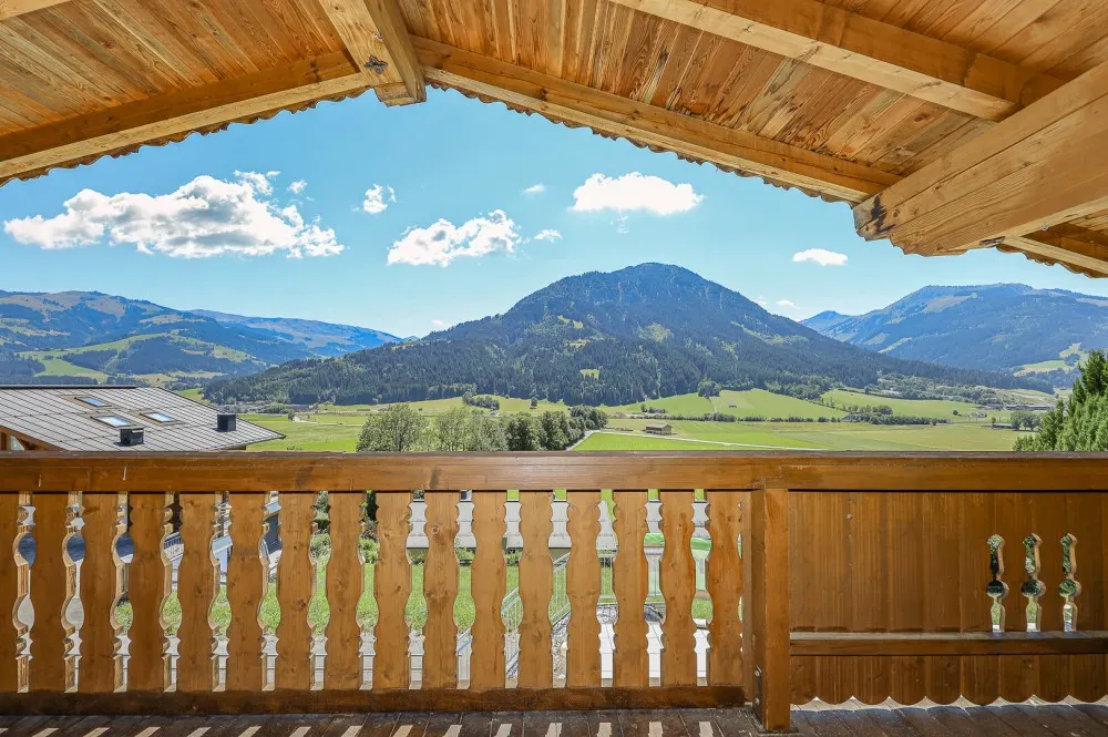 KITZIMMO-Landhaus mit Weitblick in sonniger Ruhelage - Immobilien Kirchberg kaufen.